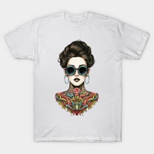 Captivative Inked Woman T-Shirt